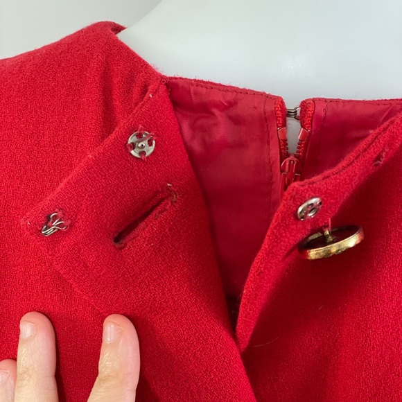 Vintage Bill Blass Dress with Statement Ruched Sleeves - Picture 9 of 16